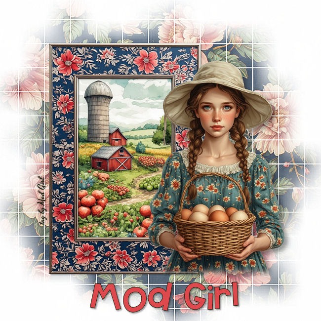 Country Girl tag by Mod Girl