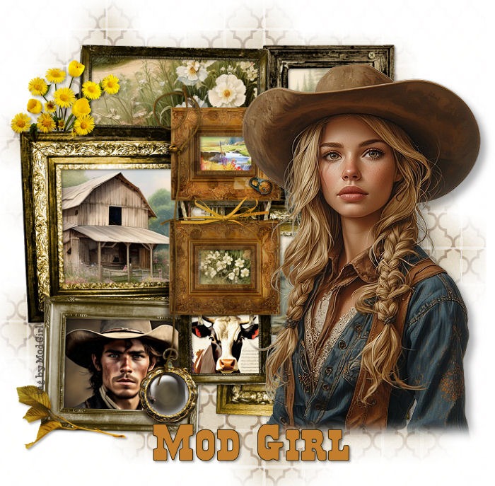 Cowgirl2 tag by Mod Girl