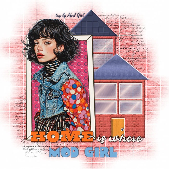 Home Is tag by Mod Girl