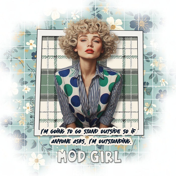 Outstanding tag by Mod Girl