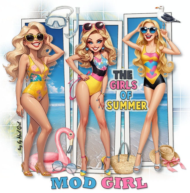 Summer Girls tag by Mod Girl