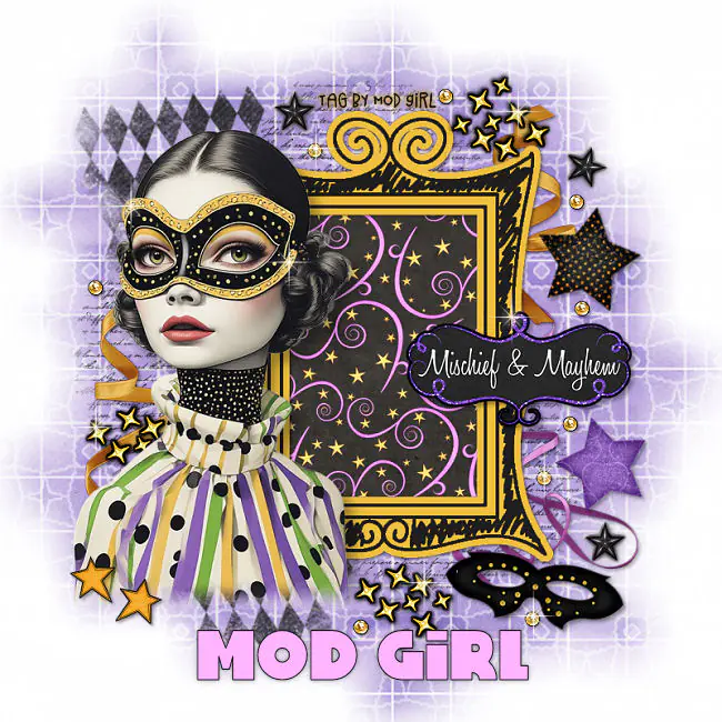 Mischief tag by Mod Girl